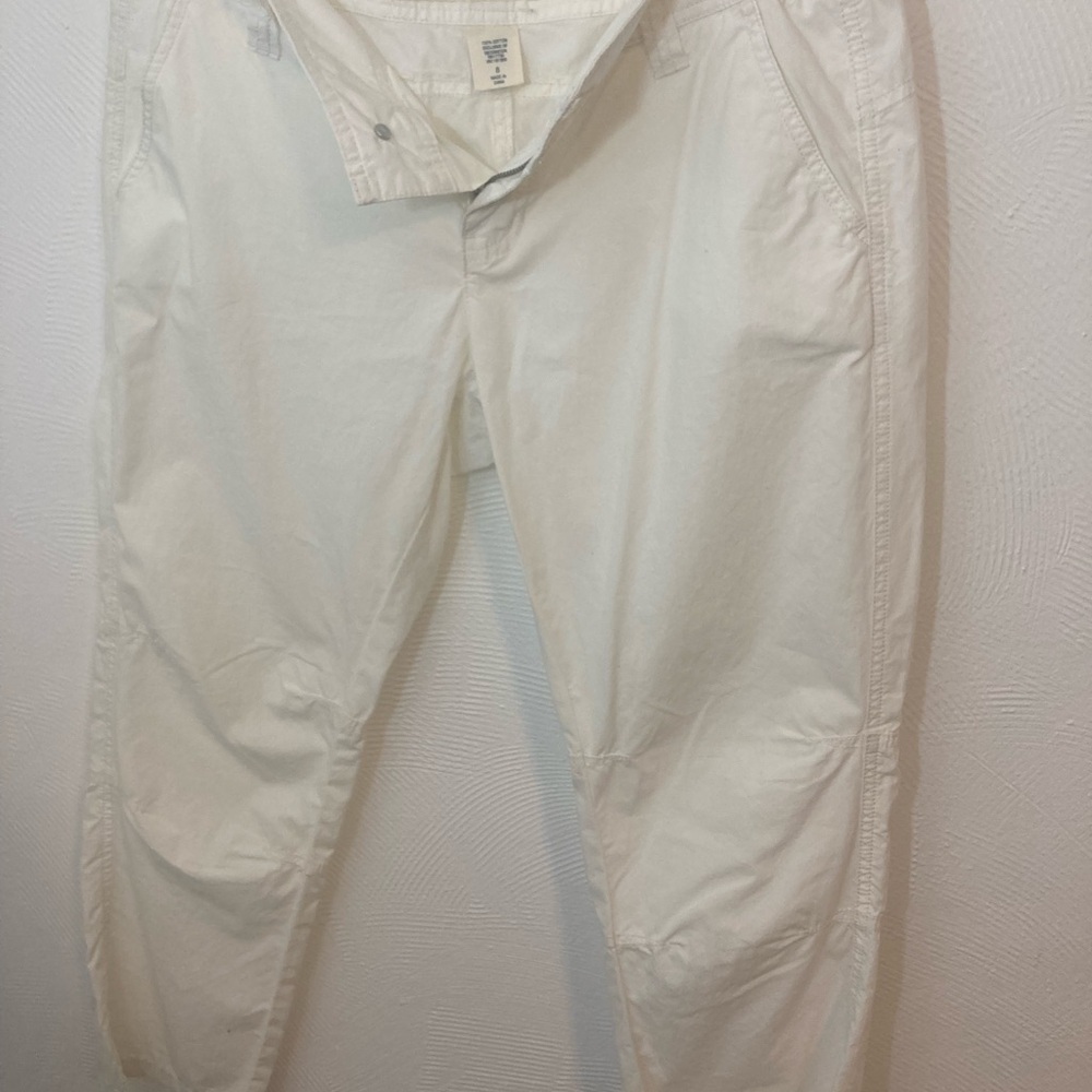 Converse Cream Straight Leg Pants Lightweight Casual